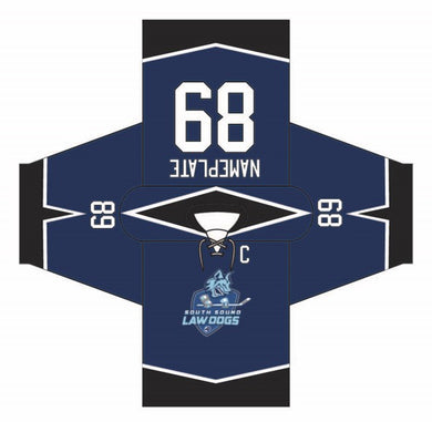 Law Dogs Sublimation Hockey Jersey