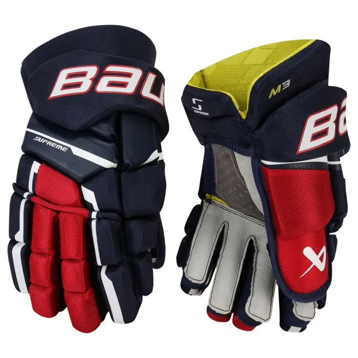 Load image into Gallery viewer, Bauer Supreme M3 Senior Hockey Gloves
