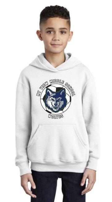 Load image into Gallery viewer, Mt View Soccer Cotton/Poly Hoodie
