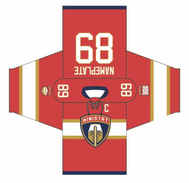 Load image into Gallery viewer, Ministry Sublimation Hockey Jersey
