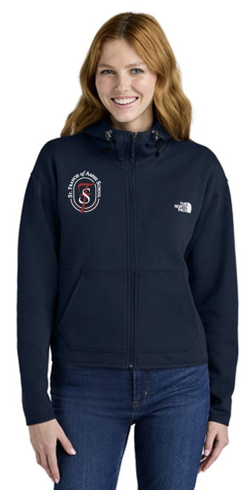 Load image into Gallery viewer, St Francis of Assisi School The North Face® Women&#39;s Double-Knit Full-Zip Hoodie
