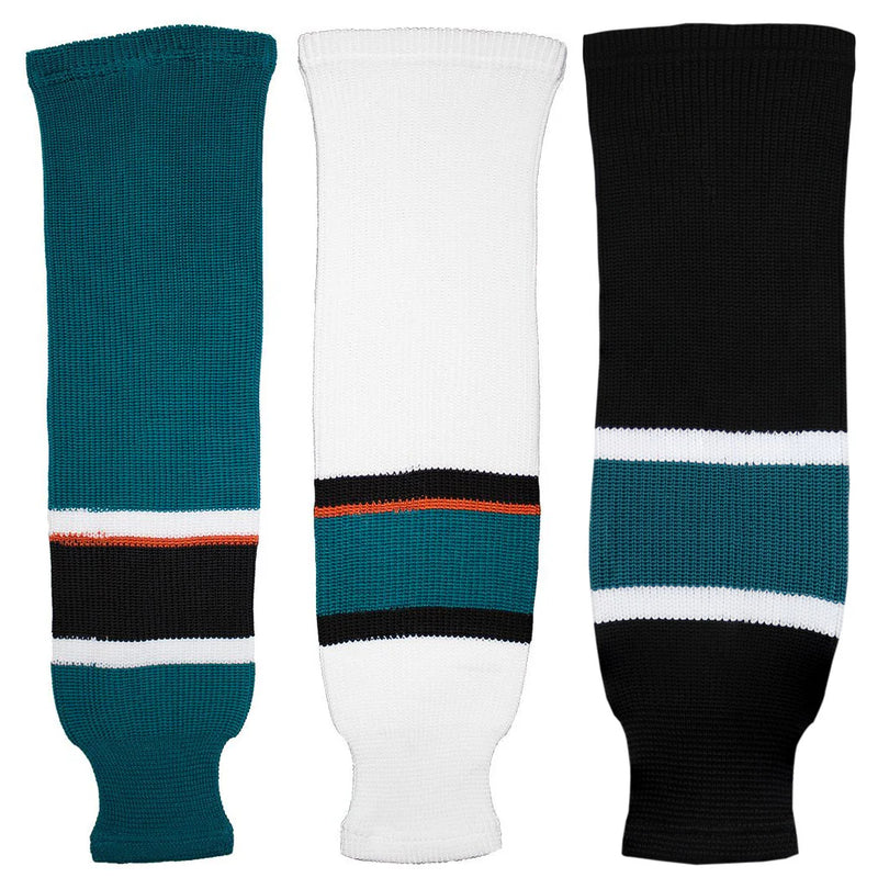 Load image into Gallery viewer, San Jose Sharks Replica Knit Hockey Socks
