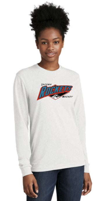 Load image into Gallery viewer, Tacoma Rockets Long Sleeve CVC Blend Tshirt
