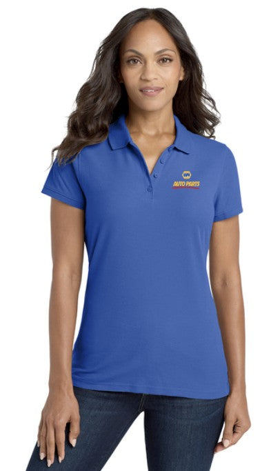 Napa Auto Classic Pique True Royal Ladies Polo Shirt