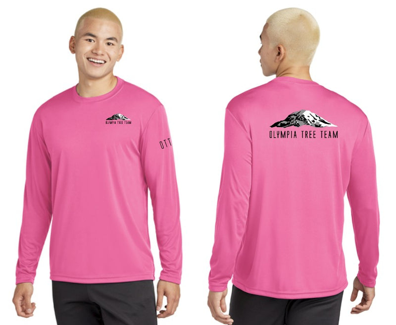 Load image into Gallery viewer, Olympia Tree Team Long Sleeve Performance Tee
