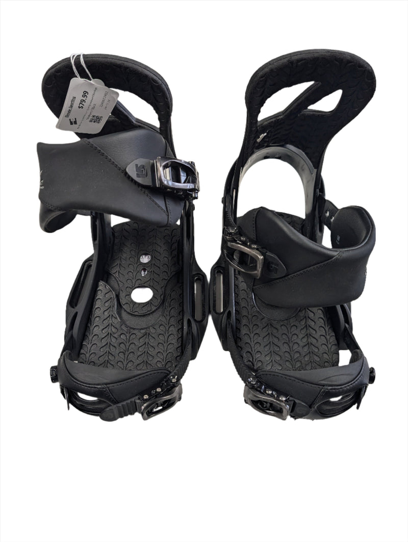 Load image into Gallery viewer, Used Burton Scribe Medium Sized Snowboard Bindings
