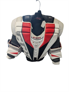 Used CCM Eflex 5 Pro Senior Small Goalie Chest Protector