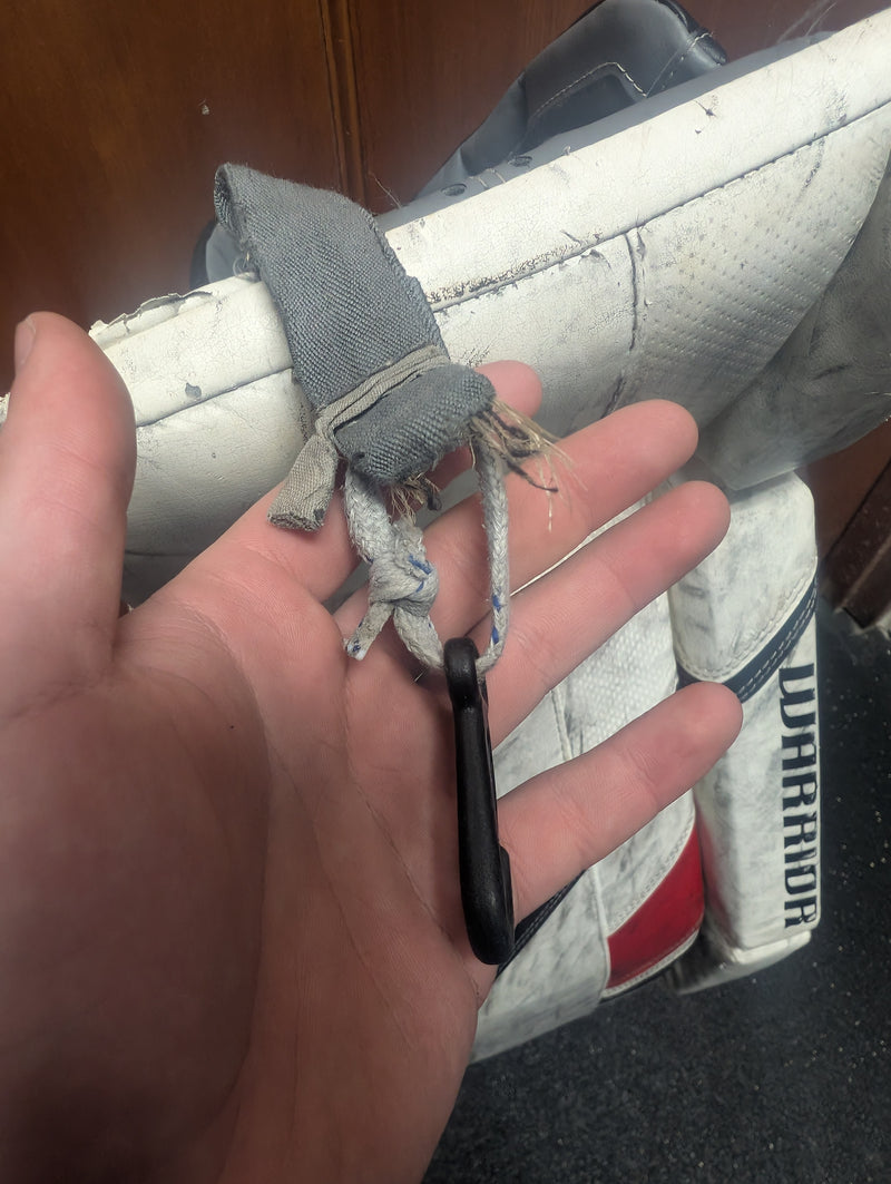 Load image into Gallery viewer, Used Warrior Ritual R/G5 34 + 1.5&quot; Hockey Goalie Leg Pads
