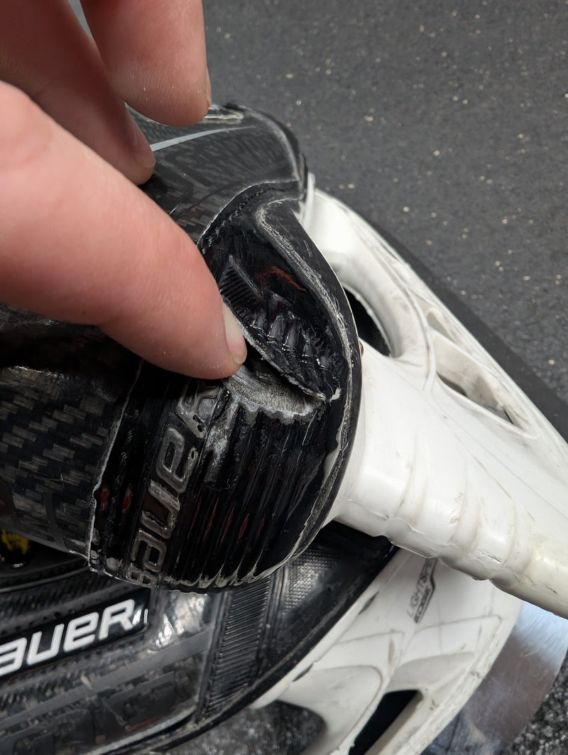 Load image into Gallery viewer, Used Bauer Supreme UltraSonic Size 4.5 Fit 1 Intermediate Hockey Skates
