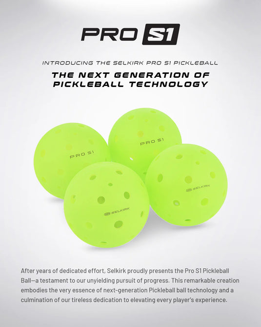 Selkirk Pro S1 Pickle Balls