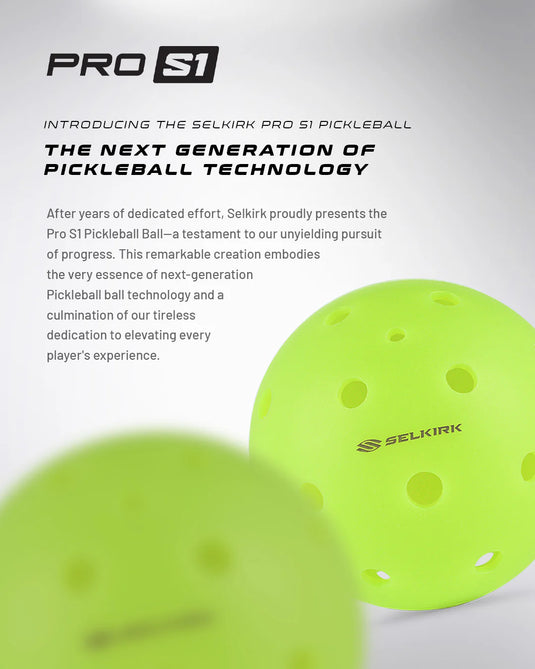 Selkirk Pro S1 Pickle Balls