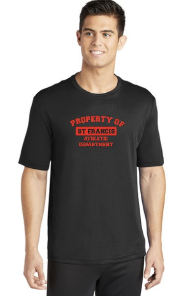 St Francis Athletics Performance Short Sleeve Tshirt