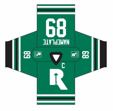 Rainier Growlers Sublimation Hockey Jersey