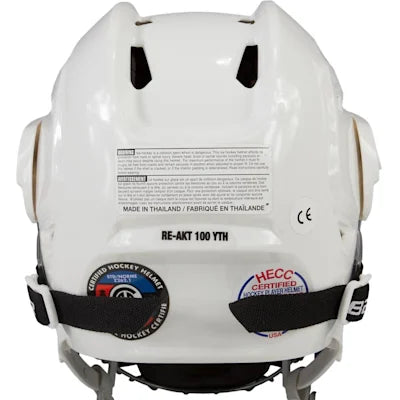 Bauer RE-AKT 100 Youth Hockey Helmet Combo