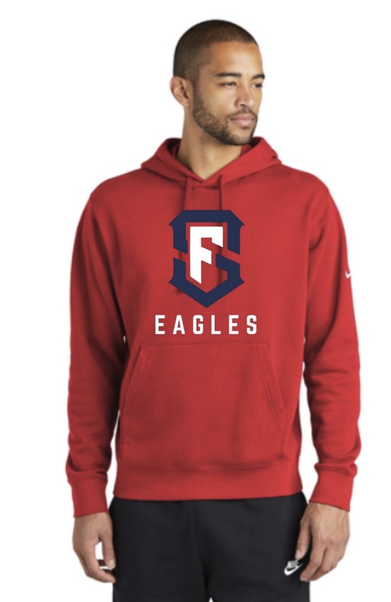 Load image into Gallery viewer, SF Eagles Nike Club Fleece Pullover Hoodie
