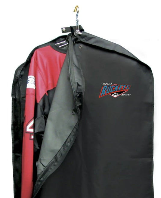 Tacoma Rockets  Individual Garment Bag with Mesh Venting