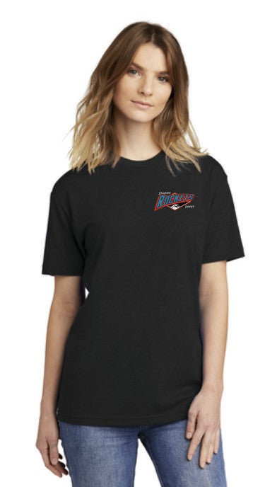 Load image into Gallery viewer, Tacoma Rockets Cotton/Poly Blend Adult Tshirt w/ Number
