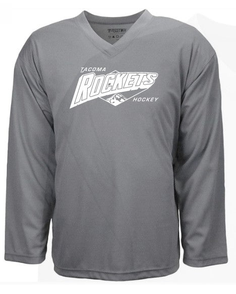 Load image into Gallery viewer, Tacoma Rockets Mountain Logo Solid Practice Jersey
