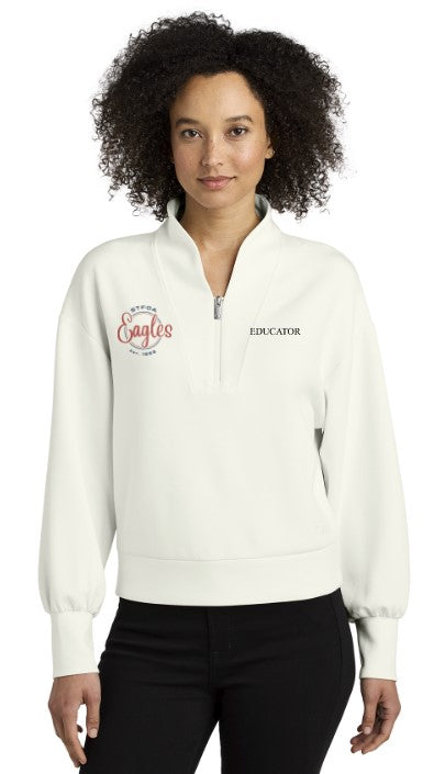 Load image into Gallery viewer, St Francis of Assisi Eagles OGIO Women&#39;s Transcend 1/4 Zip (Educator)
