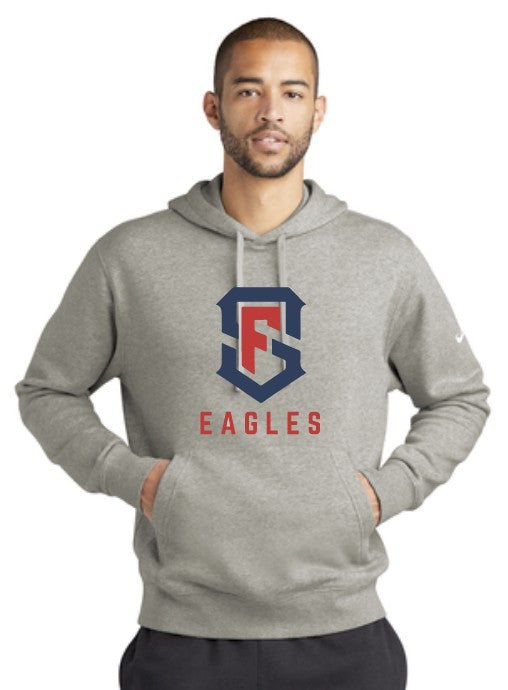 Load image into Gallery viewer, SF Eagles Nike Club Fleece Pullover Hoodie
