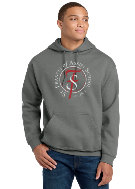 Load image into Gallery viewer, St Francis of Assisi School Gildan® - Heavy Blend™ Hooded Sweatshirt
