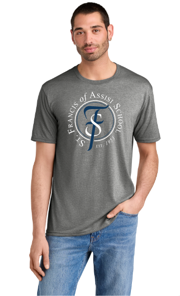 Load image into Gallery viewer, St Francis of Assisi Eagles Adult Perfect Tri® Tee
