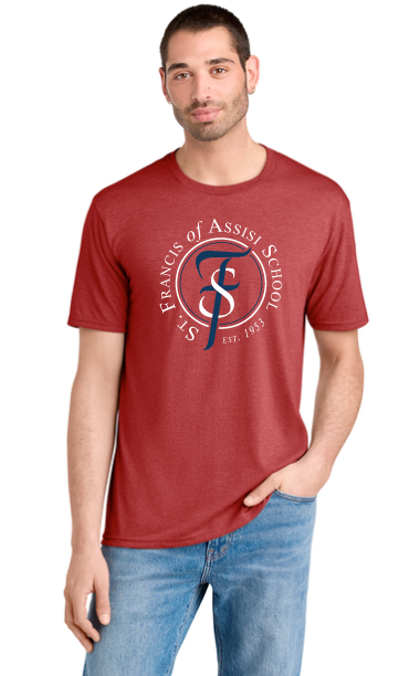 Load image into Gallery viewer, St Francis of Assisi Eagles Adult Perfect Tri® Tee
