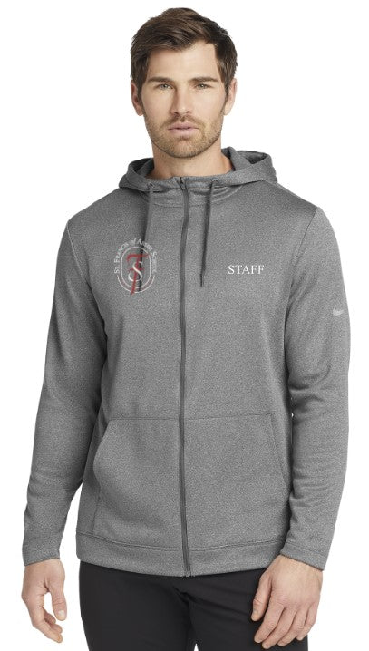 Load image into Gallery viewer, St Francis of Assisi School Nike Therma-FIT Full-Zip Fleece Hoodie (Staff)
