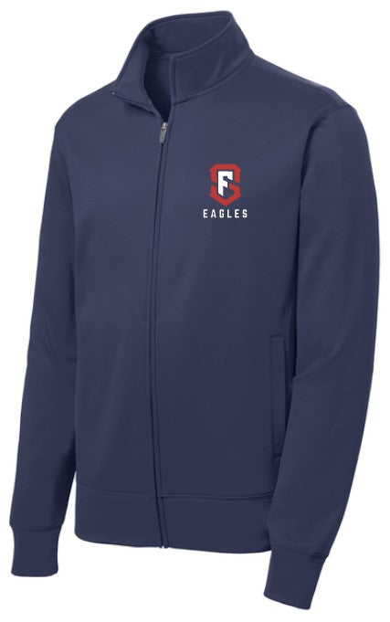 SF Eagles Youth Sport-Wick® Fleece Full-Zip Jacket