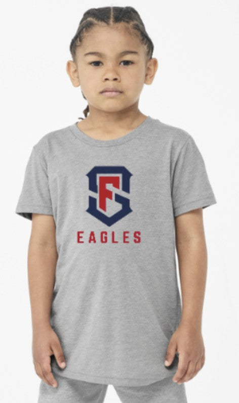 Load image into Gallery viewer, SF Eagles Youth Triblend Short Sleeve Tee
