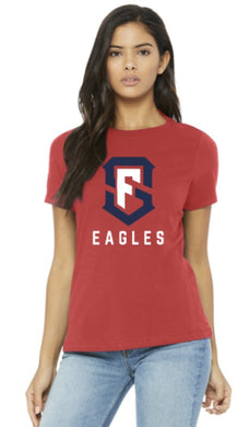 SF Eagles Women’s Relaxed Triblend Short Sleeve Tee