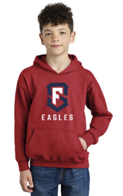 SF Eagles Gildan® Youth Softstyle® Midweight Fleece Hoodie