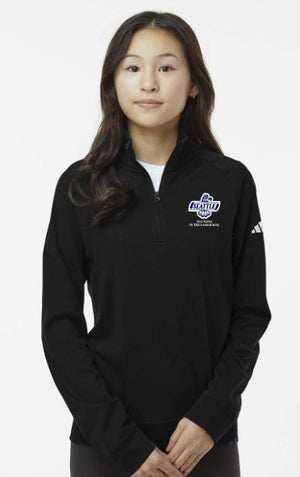Sno-King Jr Thunderbirds Adidas Youth 1/4 Zip Performance Pullover