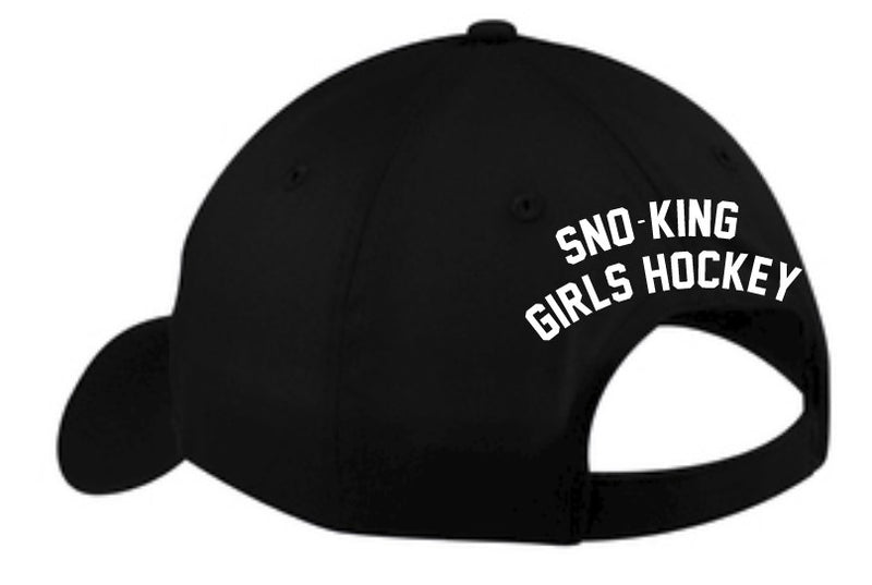 Load image into Gallery viewer, Sno-King Jr Tbirds Girls Hockey Unstructured Cap
