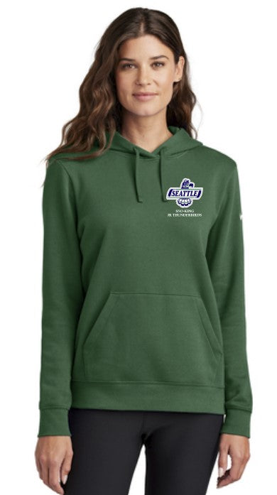 Sno-King Jr Thunderbirds Ladies Nike Club Fleece Pullover