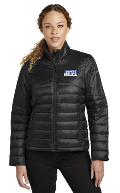 Load image into Gallery viewer, SKIS Eddie Bauer Ladies Quilted Coach Jacket
