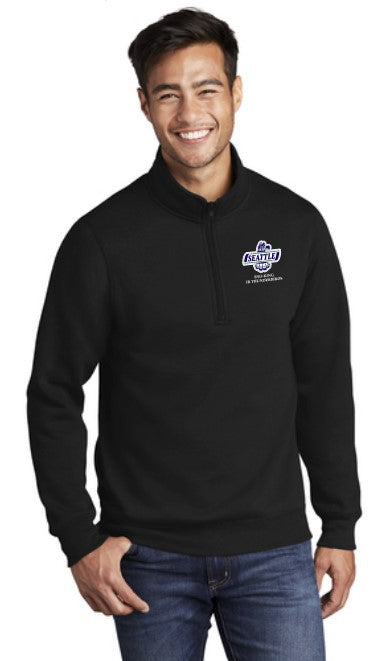 Load image into Gallery viewer, Sno-King Jr Thunderbirds Fleece 1/4 Zip Sweatshirt
