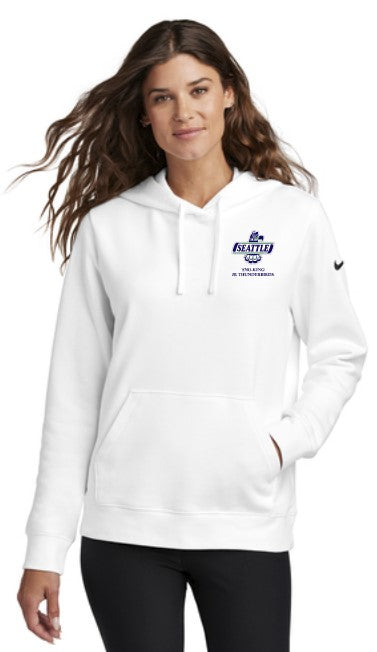 Sno-King Jr Thunderbirds Ladies Nike Club Fleece Pullover