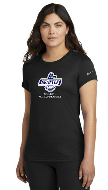 Load image into Gallery viewer, Sno-King Jr Thunderbirds Ladies Nike rLegend Tee
