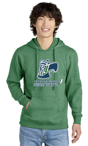 Jr Thunderbirds Spring Selects Heathered Kelly Green Hoodie