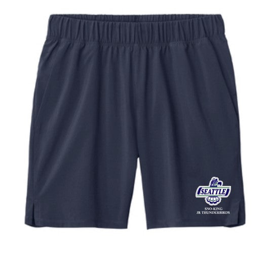 Load image into Gallery viewer, Sno-King Jr Thunderbirds Adult 7 Inch Shorts
