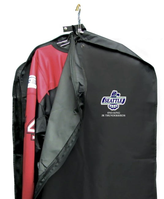 Sno-King Jr Thunderbirds Individual Garment Bag with Mesh Venting