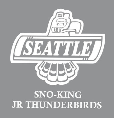 Sno-King Jr Thunderbirds Hockey Car Decal