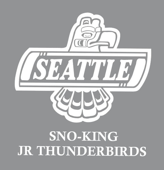 Sno-King Jr Thunderbirds Hockey Car Decal