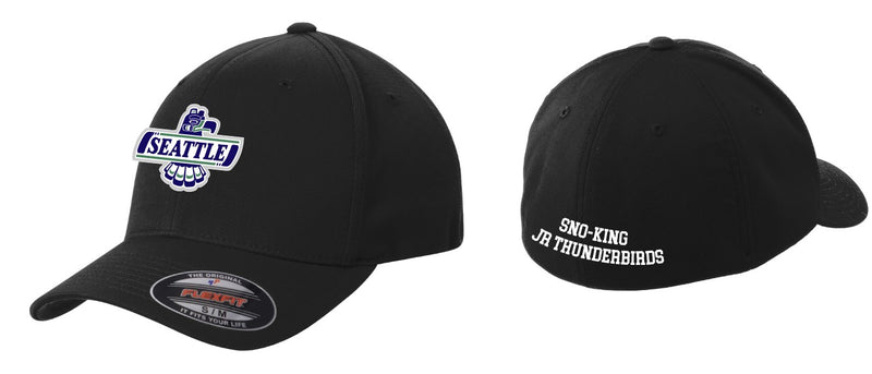 Load image into Gallery viewer, Sno-King Jr Thunderbirds Flexfit Curved Bill Performance Cap
