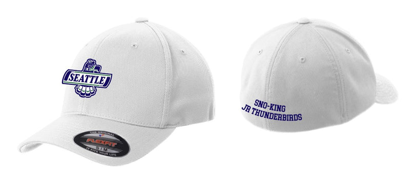 Load image into Gallery viewer, Sno-King Jr Thunderbirds Flexfit Curved Bill Performance Cap
