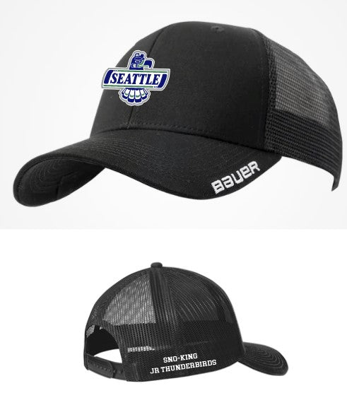 Load image into Gallery viewer, Sno-King Jr Thunderbirds Bauer Team Mesh Snapback
