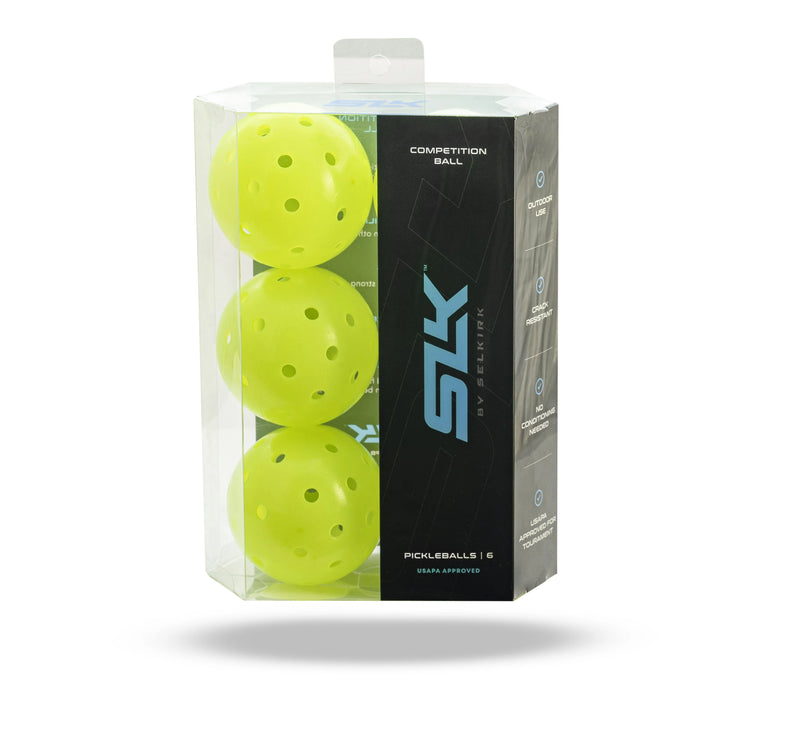 Load image into Gallery viewer, Selkirk SLK Competition Outdoor Pickleballs 6 Pack
