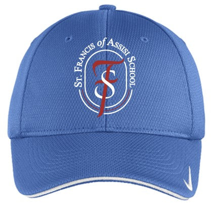 Load image into Gallery viewer, St Francis of Assisi School Nike Dri-FIT Stretch Mesh Sandwich Bill Cap
