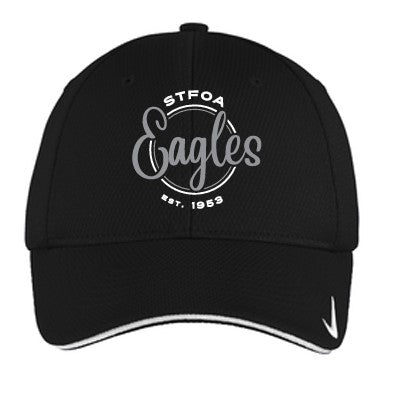 Load image into Gallery viewer, St Francis of Assisi Eagles Nike Dri-FIT Stretch Mesh Sandwich Bill Cap
